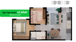 Apto Tipo Centro LIV Mangalô