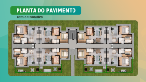 Pavimento 8 unidades